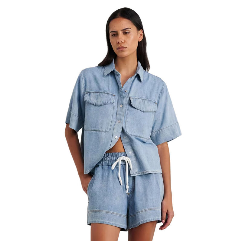 JAG Loe Denim Ss Shirt image number 8